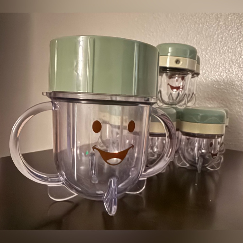 NutriBullet Baby Food Storage Cup & Mixer Bundle | 12 Cups + Blade Cup | Baby